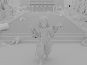 cartoon character Model 3D