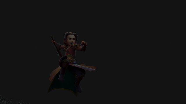 cartoon character 3D Модель .c4d .max .obj .3ds .fbx .stl .blend 
