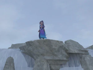 cartoon character 3D Model