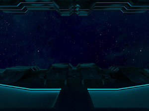 space ship 3D 모델