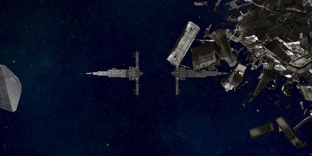 space ship 3D Model .c4d .max .obj .3ds .fbx .stl .blend