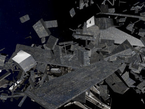 space ship 3D Model