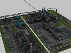 factory 3D Model