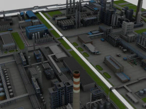 factory 3D Model