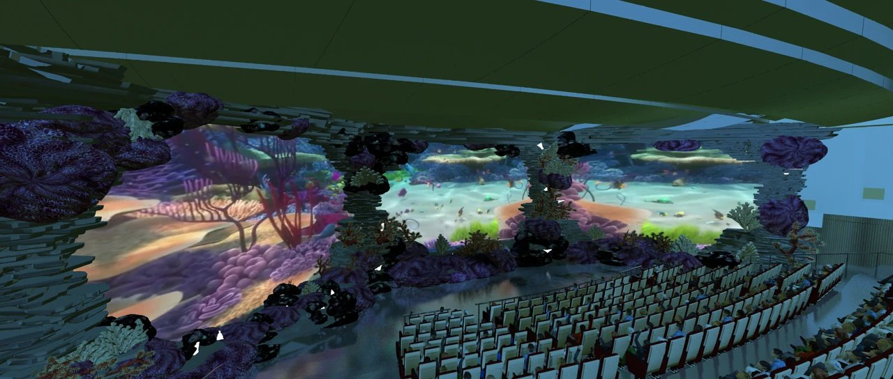 theater 3D Model .c4d .max .obj .3ds .fbx .stl .blend 