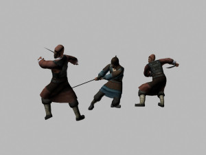ancient soldiers Model 3D
