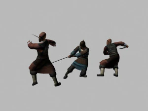 ancient soldiers 3D Model