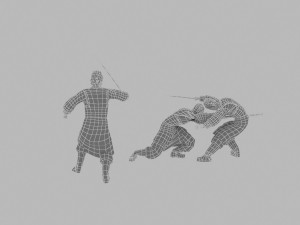 ancient soldiers Model 3D