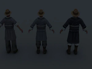 naxi man 3D Model
