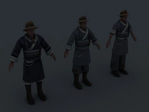 naxi man 3D Model