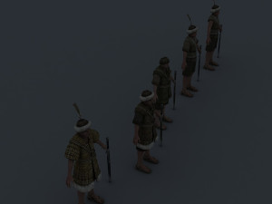naxi warrior Modèle 3D
