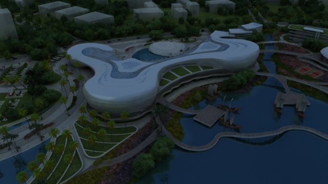city building 3D Model .c4d .max .obj .3ds .fbx .stl .blend 