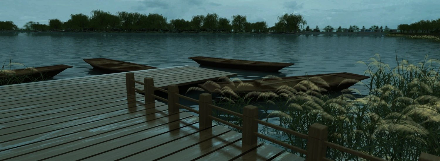 riverside 3D Model .c4d .max .obj .3ds .fbx .stl .blend