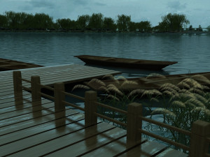 riverside 3D Model