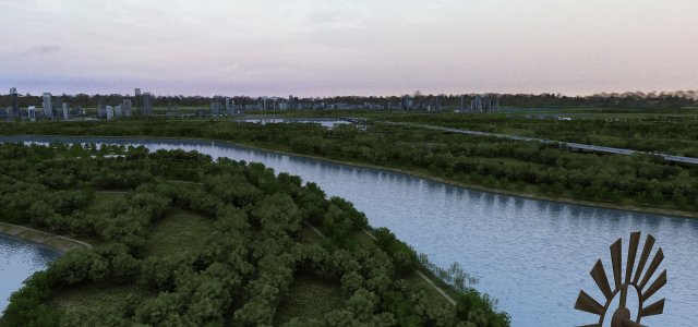 riverside 3D Model .c4d .max .obj .3ds .fbx .stl .blend 