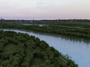 riverside 3D Model