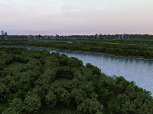 riverside 3D Model