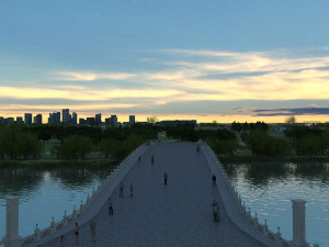 riverside Modèle 3D