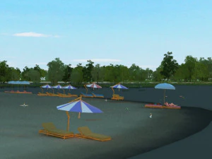 leisure village 3D Model