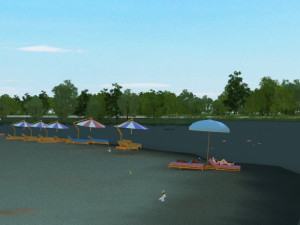 leisure village Modello 3D