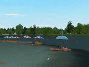 leisure village 3D Model