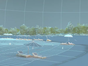 leisure village 3D Model