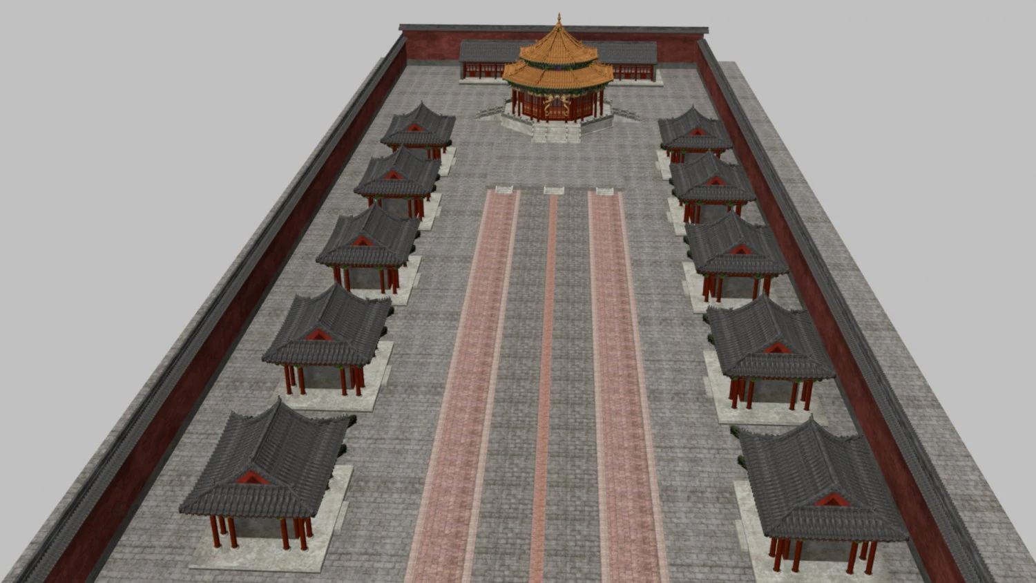 ancient architecture 3D Model .c4d .max .obj .3ds .fbx .stl .blend 