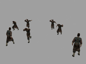 ancient soldiers 3Dモデル