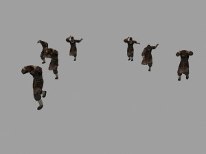 ancient soldiers 3D मॉडल