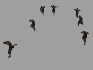 ancient soldiers 3D मॉडल