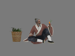 chinese ancestor 3D 模型