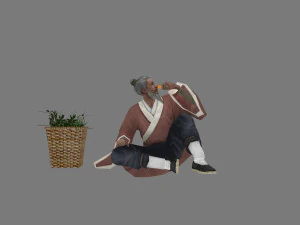 chinese ancestor 3D Model