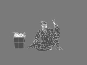 chinese ancestor 3D मॉडल