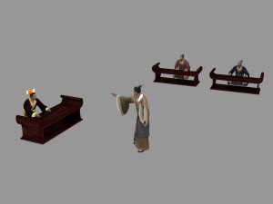 ancient people 3D Model