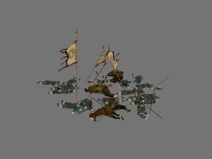 ancient soldiers 3D Model