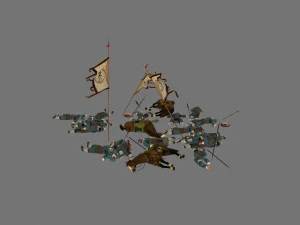ancient soldiers 3D Model