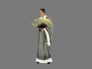 ancient scholar 3D 모델