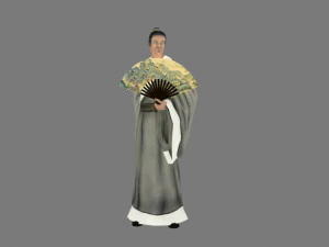 ancient scholar 3D Model