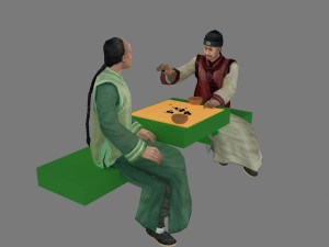 play chess Modelo 3D