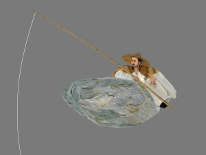 fishing Modelo 3D