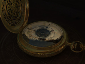 pocket watch Model 3D