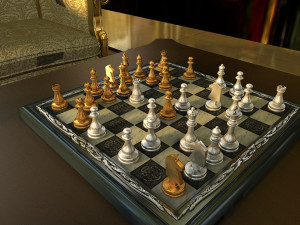 international chess 3D Model