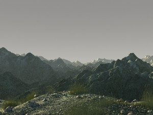 mountain Model 3D