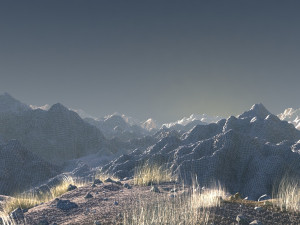 mountain Model 3D
