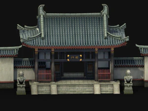 Ancient architecture 3D Model