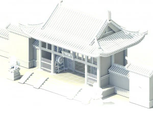 Ancient architecture 3D Model