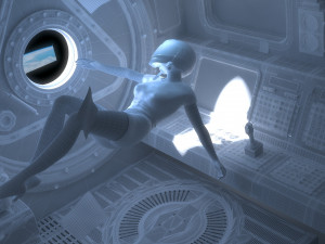 space capsule Modelo 3D