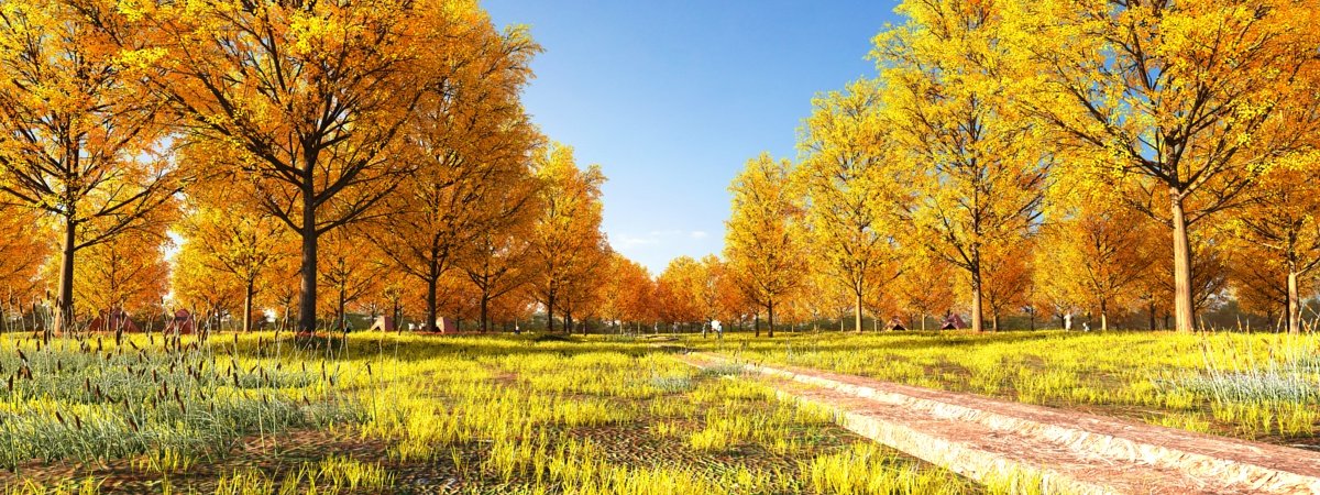 Public Park 3D Модель In Окруж. Среда 3DExport