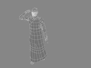monk 3D Модель