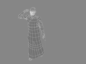 monk 3D Model